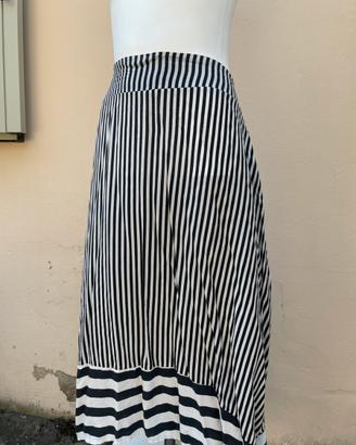 Gonna Dixie lunga riga bianco/blu
