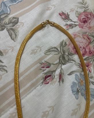 Collana oro bigiotteria girocollo elegante