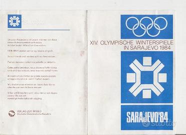 Francobolli Olimpiadi Sarajevo 1984