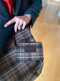 Borsa a tracolla tartan marrone Timberland