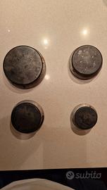 Smeg - Kit 4 bruciatori completi di piattelli