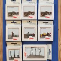 8 conf. di ACCESSORI IN METALLO Scala 1:43