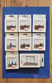 8 conf. di ACCESSORI IN METALLO Scala 1:43