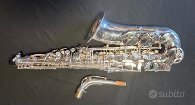 SAX ALTO SELMER SUPER ACTION 80 III ARGENTATO