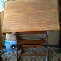 Tavolo da disegno restaurato