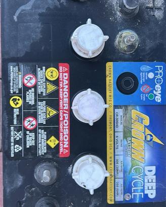 Batteria 6 volts 305 ampere