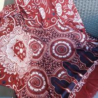 Foulard bordeaux
