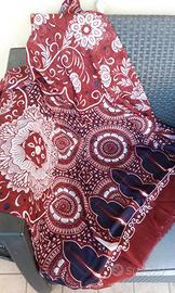 Foulard bordeaux