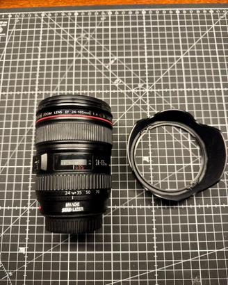 Canon EF 24-105mm f/4L IS USM + paraluce EW-83H