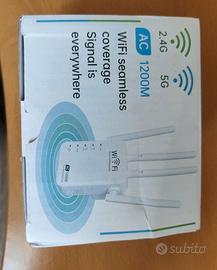 📶 Wi-Fi Extender AC1200M Dual Band (2.4G + 5G) –