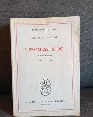 Libro romanzo I promessi Sposi La nuovaItalia 1976