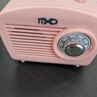 Mini cassa vintage rosa