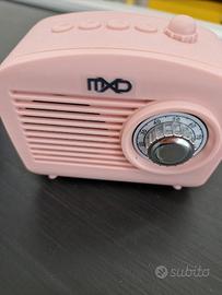 Mini cassa vintage rosa