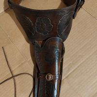 cinturone per revolver vintage