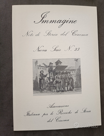 Immagine. Note di Storia del Cinema, n. 23