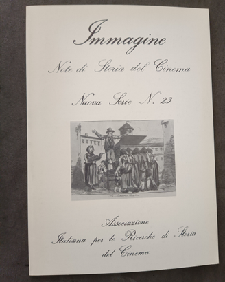 Immagine. Note di Storia del Cinema, n. 23