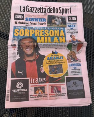 Giornale Calcio 18 Agosto2026 Gazzetta Dello Sport
