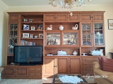 mobile soggiorno in rovere