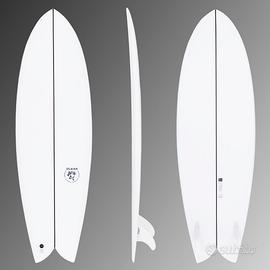 NUOVA TAVOLA SURF OLAIAN 900 FISH 5'8" 35L 2 pinne