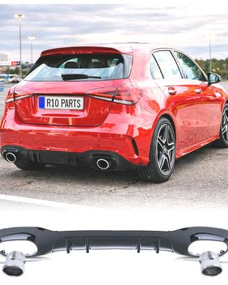 DIFFUSORE MERCEDES CLASSE A W177 18- LOOK A35 AMG 