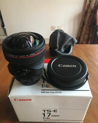 Canon TS-E 17mm f4 L