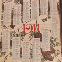 calendario 1911 