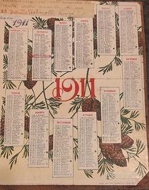 calendario 1911 