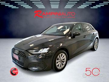 AUDI A3 SPB 30 g-tron Metano S tronic Km 53.000