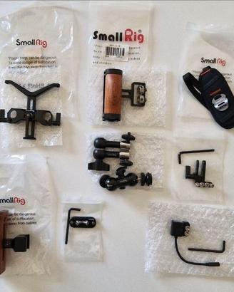 Lotto accessori SmallRig per camera rig