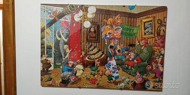 Raro Puzzle Jacovitti Happy Birthday 1000 Pz"