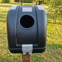 Trasportino rigido per animali da moto, bicicletta