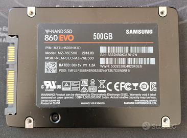 SSD Samsung 860 evo 500gb