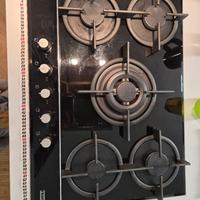 Piano cottura 5 fuochi, vetro ceramica,Franke. 