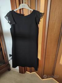 abito nero tubino. marca consuelo