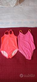 set composto da due costumi interi  bambina