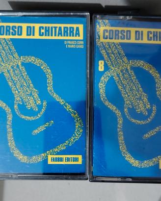  corso base di chitarra in audiocassette 