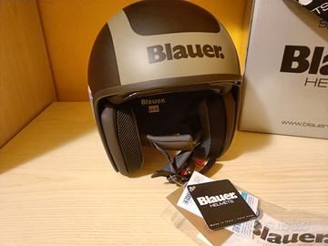 Casco Blauer Pilot h.t. 1.1 Nero verde opaco tg. S