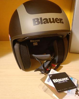 Casco Blauer Pilot h.t. 1.1 Nero verde opaco tg. S