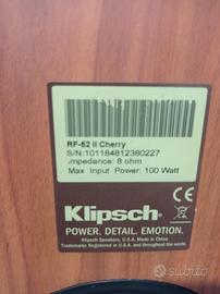 klipsch RF-52 II cherry