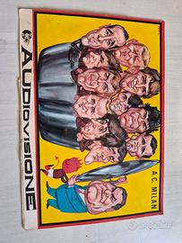 Raro Vinile 45 Giri + Cartolina Milan Anni 70