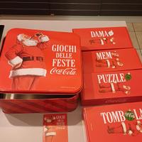 Coca-Cola giochi da tavolo collezione 