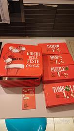 Coca-Cola giochi da tavolo collezione 