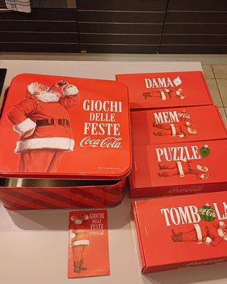 Coca-Cola giochi da tavolo collezione 
