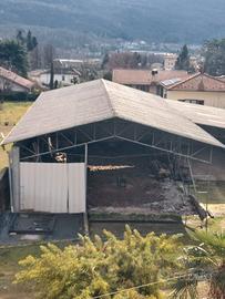 Capannone struttura in ferro