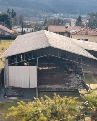 Capannone struttura in ferro