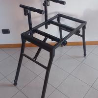stand / supporto per due tastiere (piano e synth)