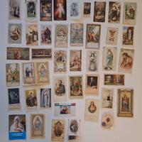 Lotto 40+ Santini d'Epoca e Immaginette Sacre