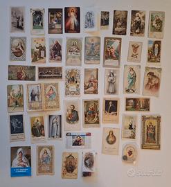 Lotto 40+ Santini d'Epoca e Immaginette Sacre