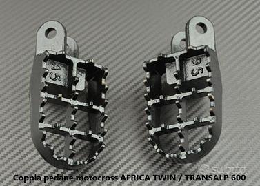 Coppia pedane motocross AFRICA TWIN / TRANSALP 600