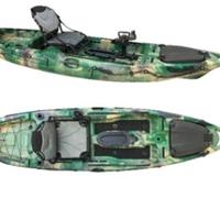 Kayak da pesca a pedali con elica